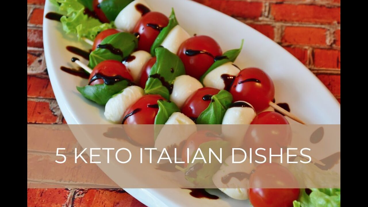 5 Keto Italian Dishes