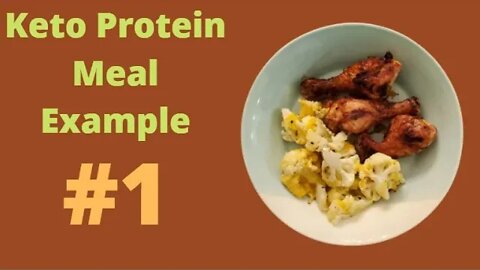 Keto protein meal example on keto diet #shorts