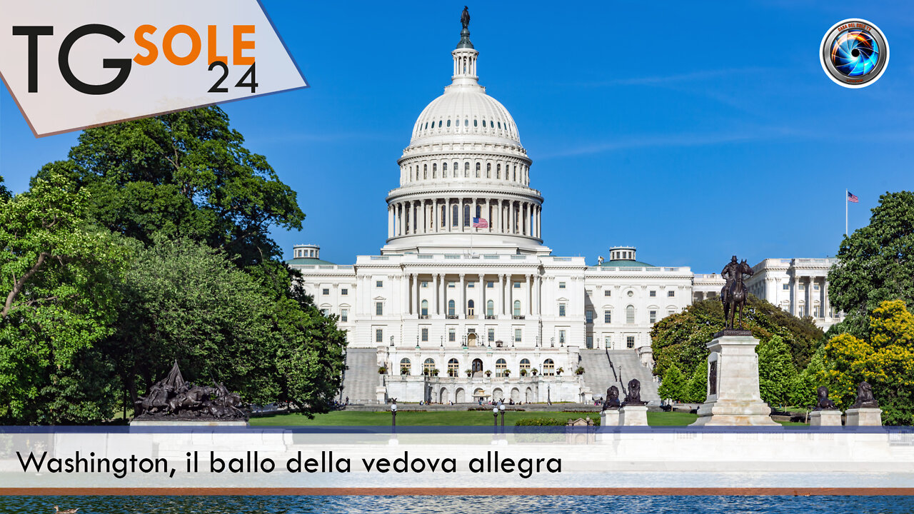 TgSole24 - 28 gennaio 2022 - Washington, il ballo della vedova allegra