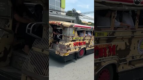 Camouflage Jeepney #subscribe #shortvideo #shortsfeed #shortsvideo #viral #travel #shorts #vehicles