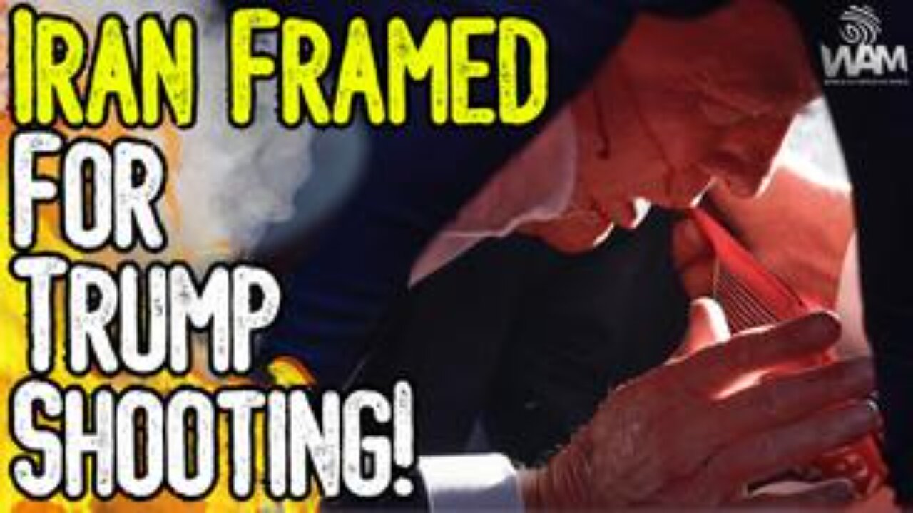 IRAN FRAMED FOR TRUMP SHOOTING! - Latest False Flag To Bring World Into WW3! - Second Shooter?