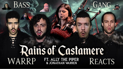 SING ME RAINS OF CASTAMERE BUT WITH JUST A LITTLE MORE BASS! WARRP Reacts To Bass Gang