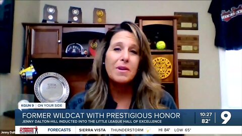 Jenny Dalton-Hill inducted into Little League Hall of Excellence