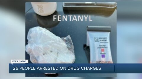 24 arrested in months-long drug operation