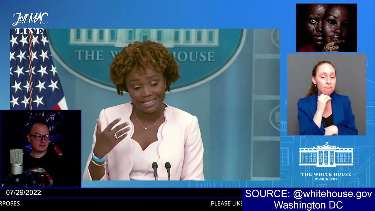 White House Press Briefing LIVE Stream with Karine Jean Pierre | Washington DC | USA |