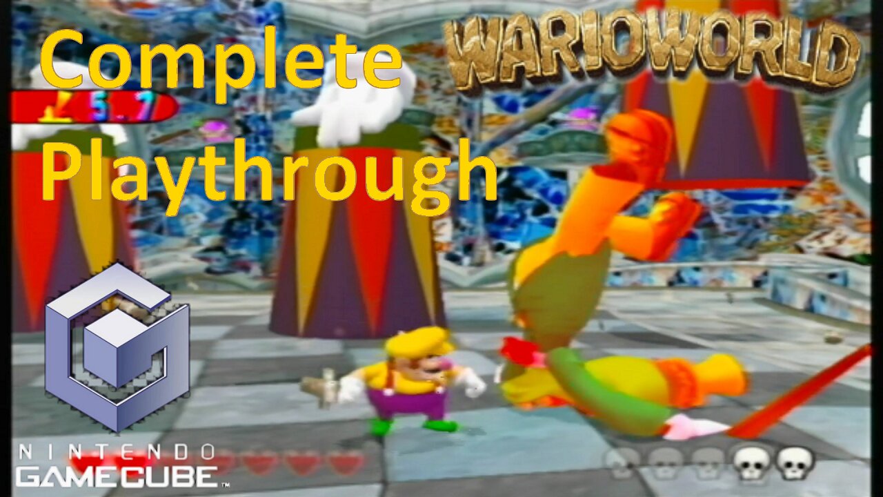 Wario World Complete Best Ending Playthrough 100% Nintendo Gamecube