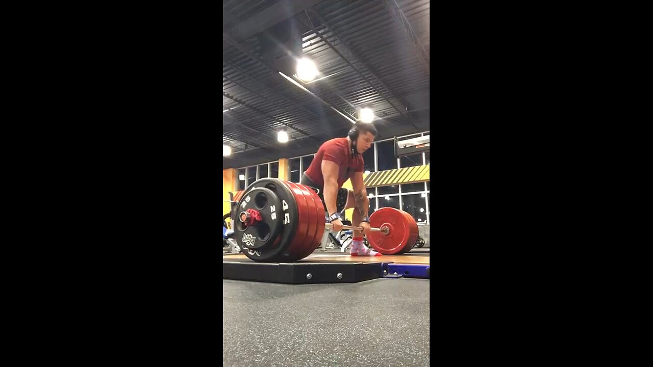 455 x5 Deadlift at 175 Lb Bodyweight (PR)