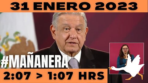 💩🐣👶 #AMLITO | Mañanera Martes 31 de Enero 2023 | El gansito veloz de 2:07 a 1:07.