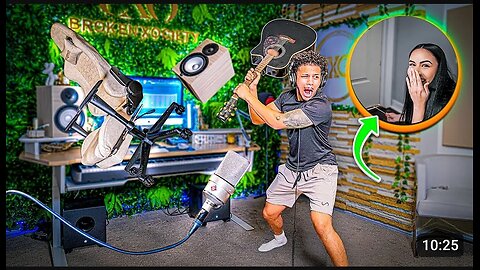 HILARIOUS Haunted Studio PRANK On My Fiancé!