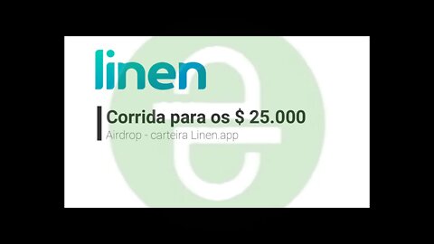 Airdrop - Carteira Linen.app - $ 25.000