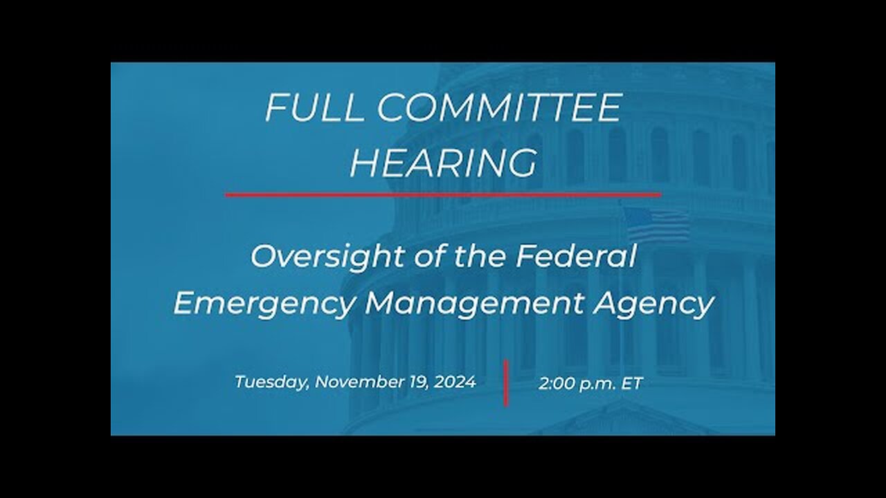 Oversight of the Federal Emergency Management Agency