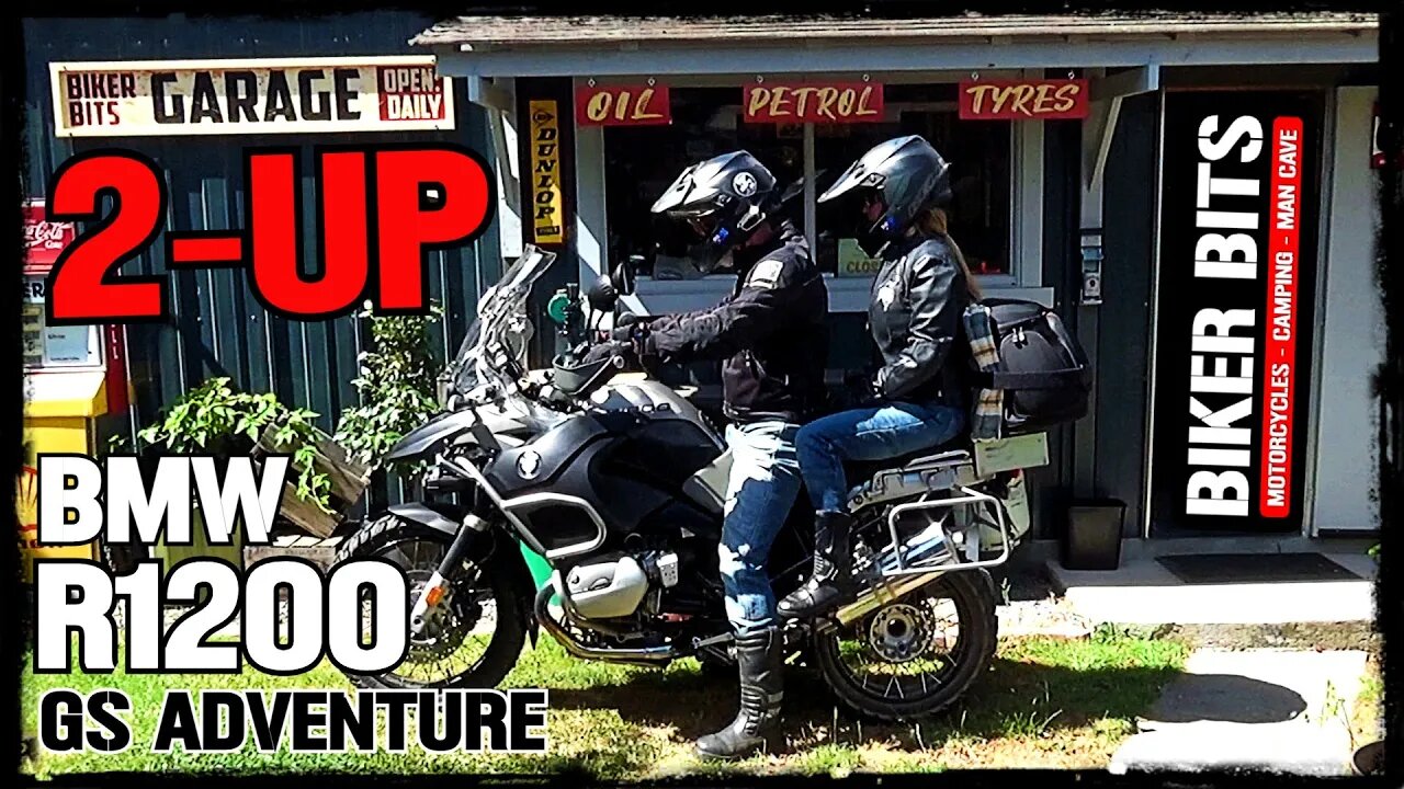 2-UP on a BMW GS Adventure R1200