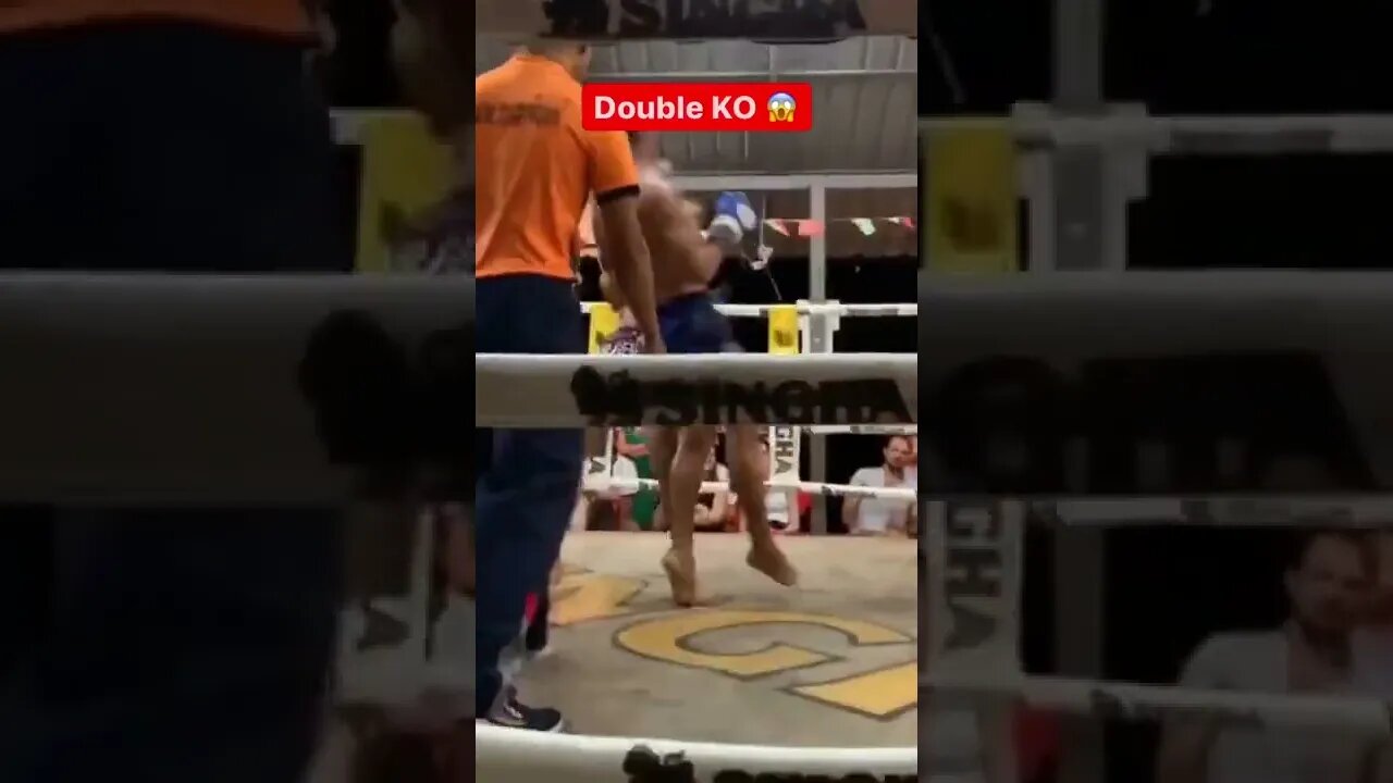 Double KO🥊🥊🥊🥊😬😳😲😮