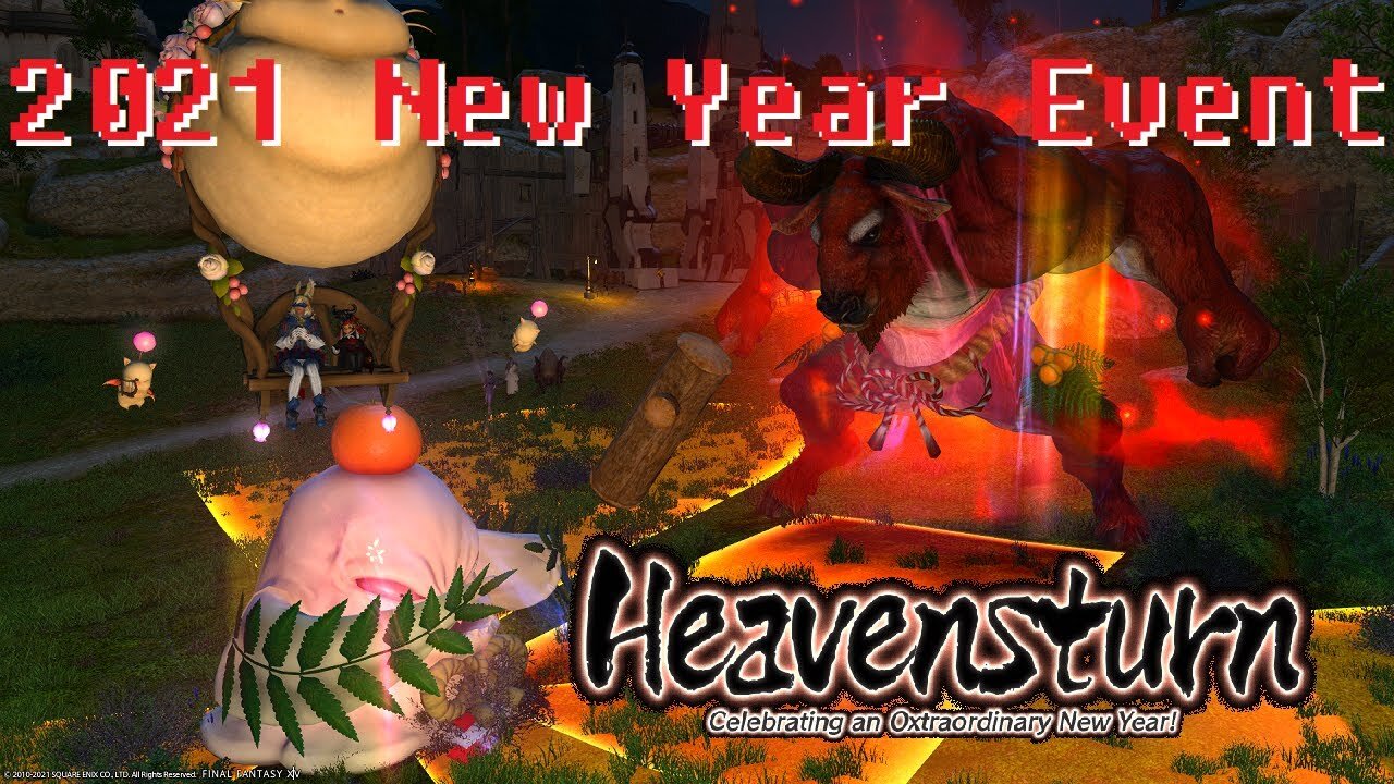 2021 Heavensturn Seasonal Event New Years Final Fantasy XIV 4k60