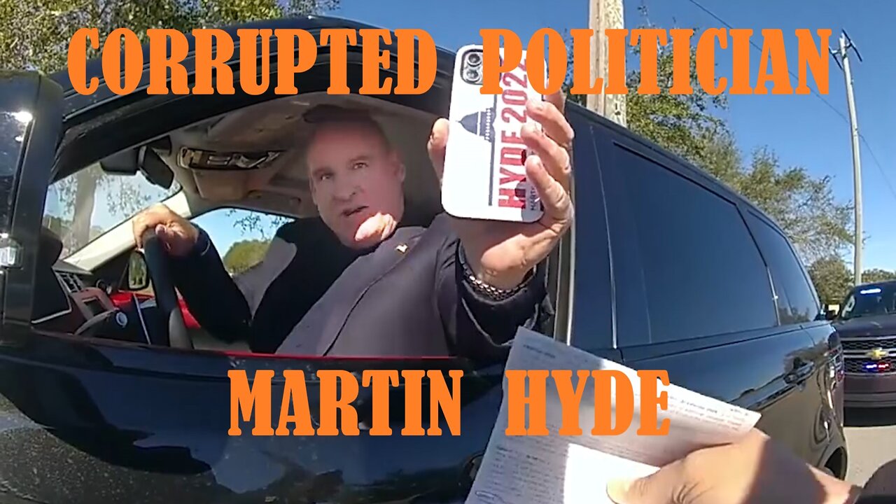 CORRUPTED POLITICIAN Martin Hyde