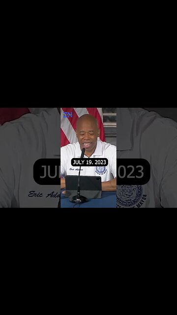 New York Mayor Eric Adams Before and Now In terms of migrants in NY City #news #nyc #newyork