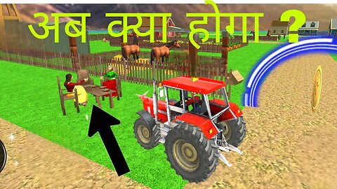 Indian🇮🇳 tractor farming💐 || farm tractor gaming video || nursery rhyems kids video @CoComelon