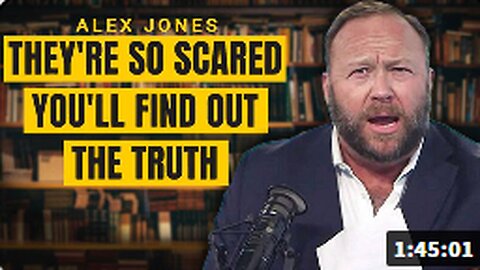 See the Powerful In-Depth Wide-Ranging Alex Jones Interview Censored by YouTube