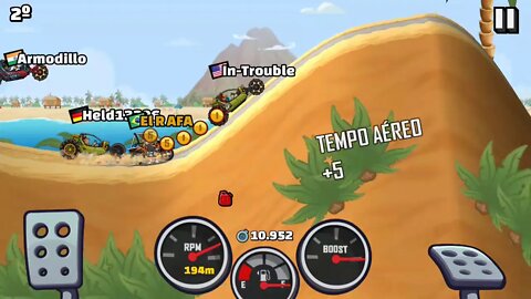 #hillclimbracing2 #corrida ENTRE NA EQUIPE , NOME OS LEOES !