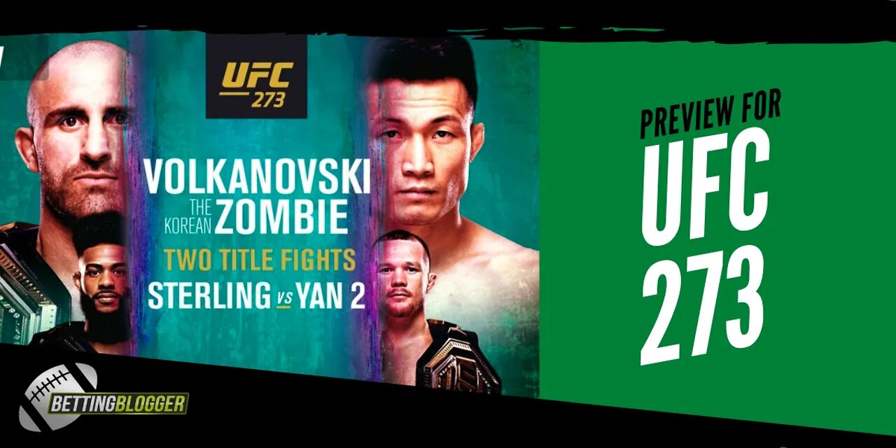 UFC 273 Main Card