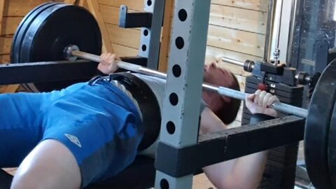 NOOOOOOO! 92.5 Kgs x7 Bench Press FAIL