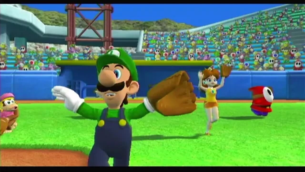 Mario Super Sluggers (Episode 1 - Mario vs Luigi)