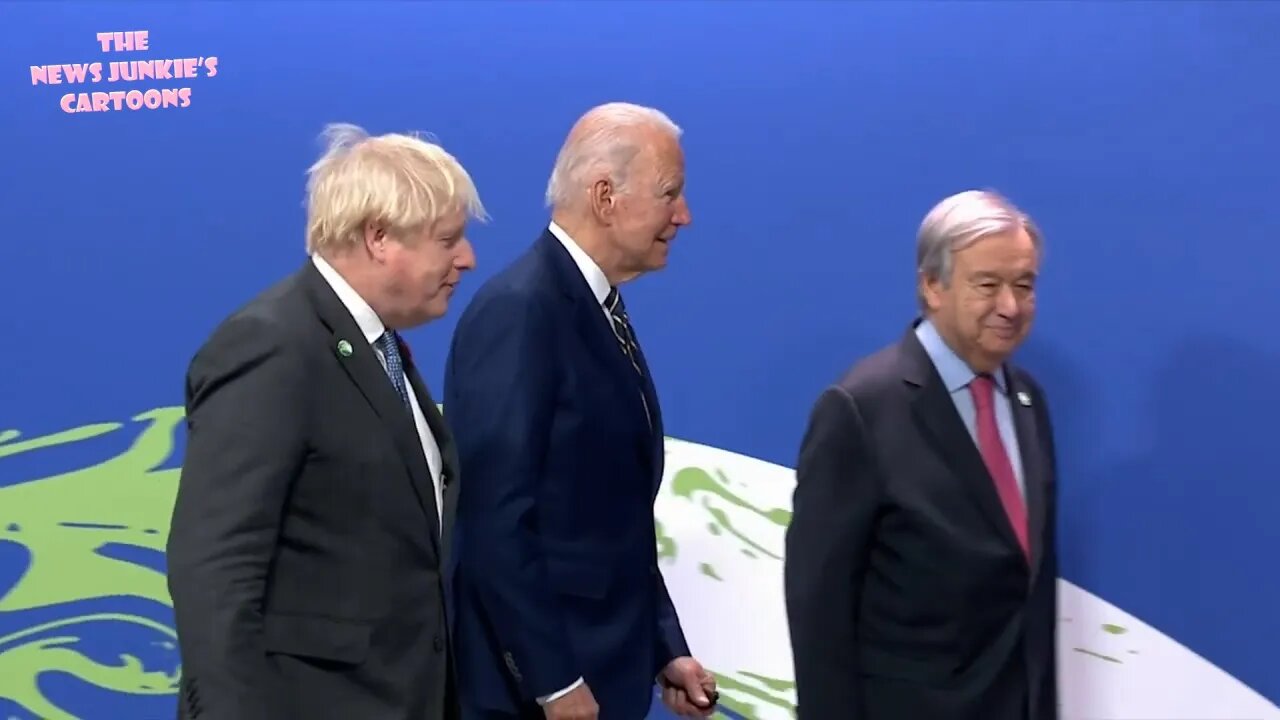 Johnson and Guterres welcome Biden to join the planet rescue team.