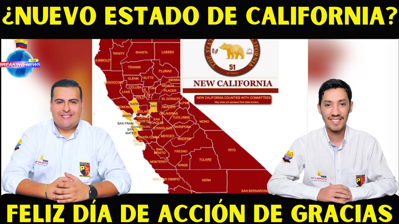 ¿NUEVO ESTADO DE CALIFORNIA?.