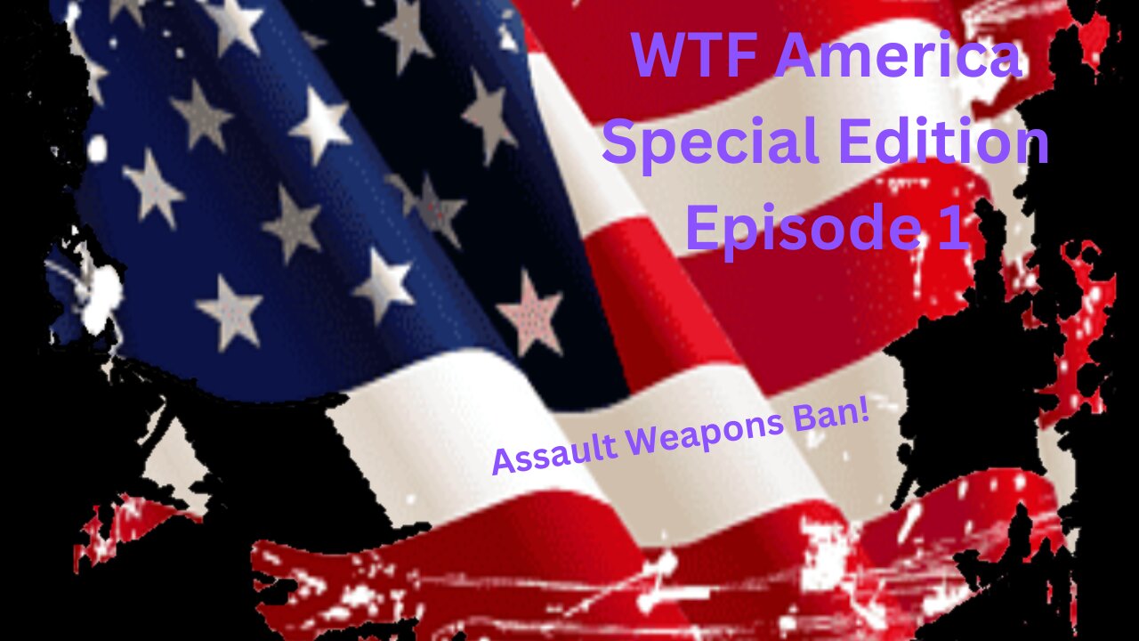 WTF AMERICA Assault Weapons Ban Special Edition Episode 1