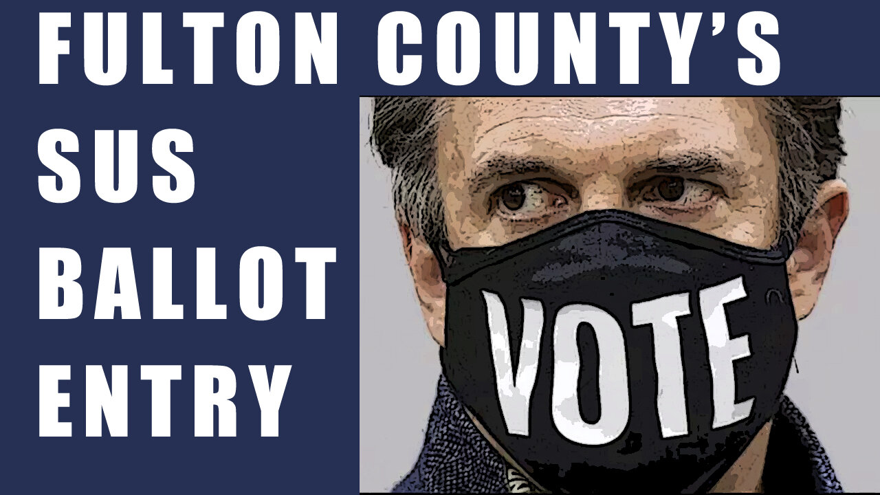 Skip navigation Search Avatar image 0:20 / 3:29 Yes, This is Voter Fraud in Fulton County. No one cares.