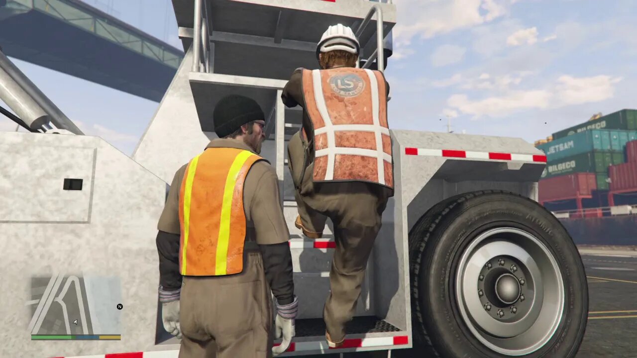Grand Theft Auto V: Scouting The Port