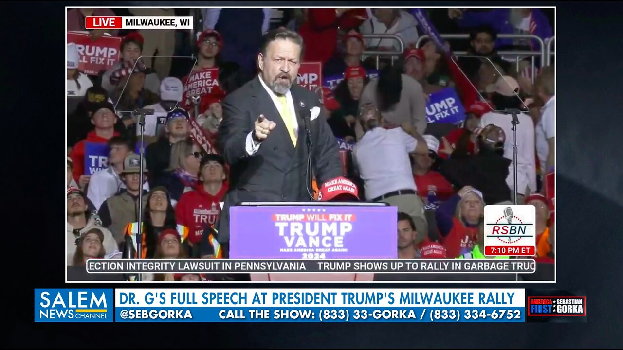 The only thing you have to do tomorrow. Sebastian Gorka on AMERICA First