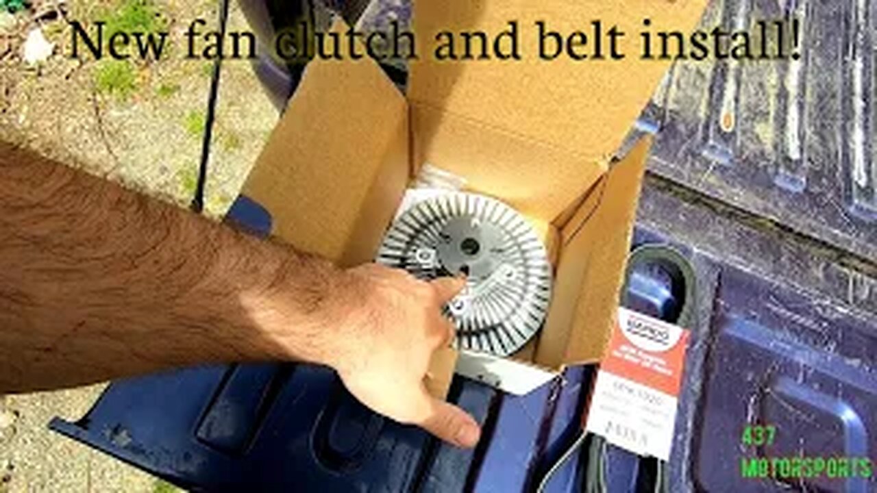 Fan Clutch and serpentine belt Replacement