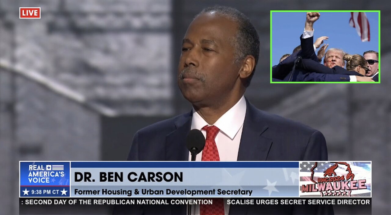 Dr. Ben Carson Brings Down the House with Epic Trump Tribute