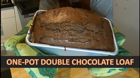 ONE-POT DOUBLE CHOCOLATE LOAF CAKE