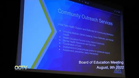 Board of Education August 9th 2022