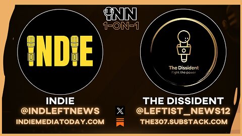 The Dissident & Indie - INN 1-on-1 - An Indie News Network Exclusive