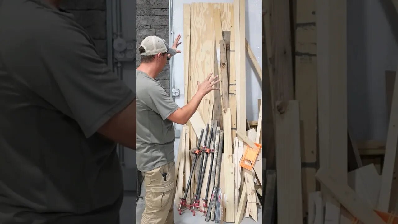 This is getting out of hand!!! #scrapwood #storage #diy #woodworking #shorts