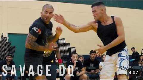 The Most Savage Match & DQ In Jiu-Jitsu