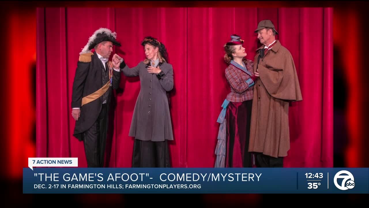 'The Game's Afoot' playing at Farmington Players theatre