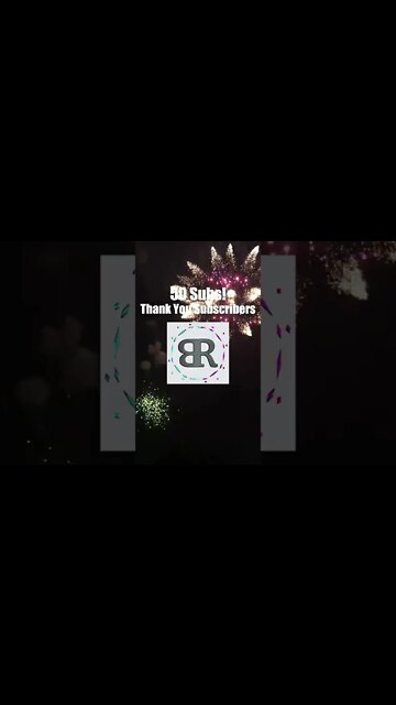 Thank You for 50 Subs! Fireworks #shorts RestlessBloom