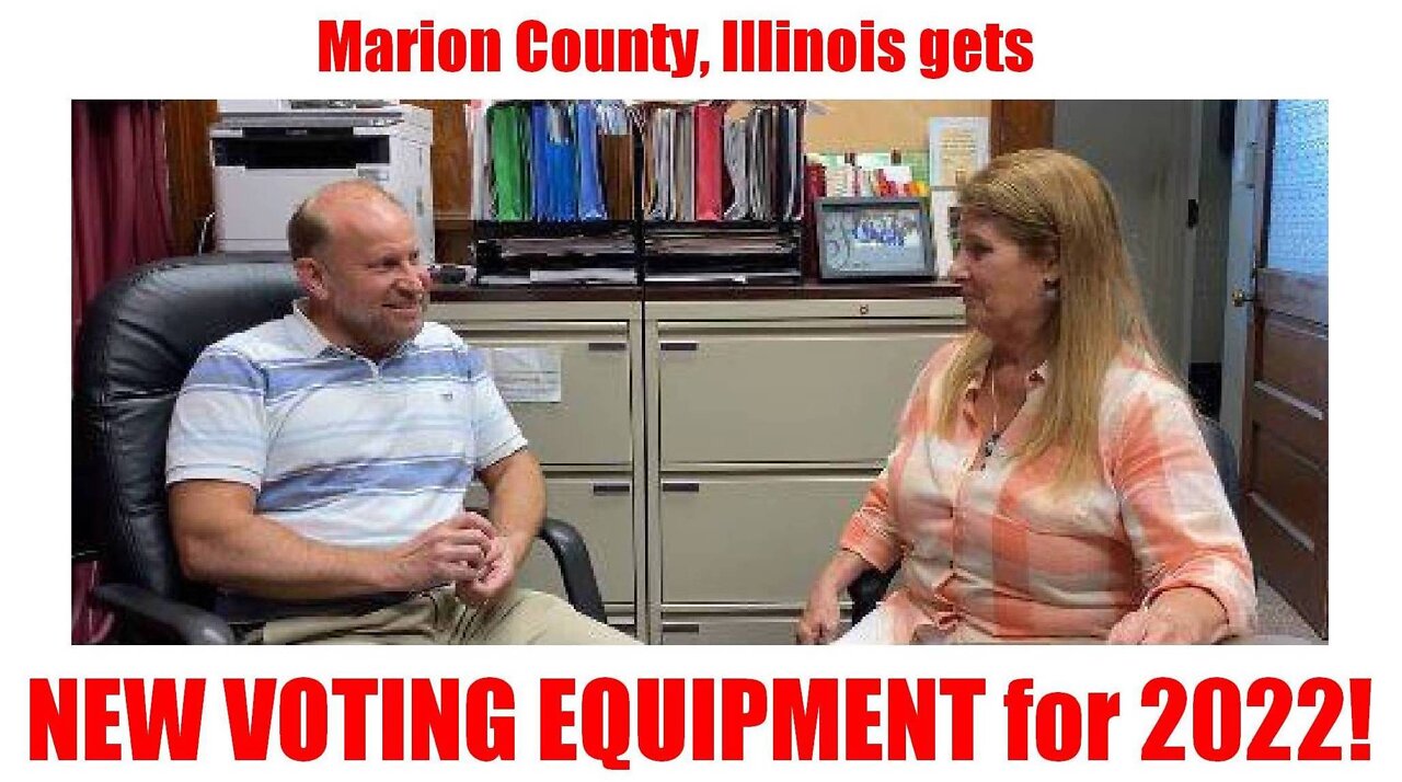 Illinois County gets NEW Voting Equipment