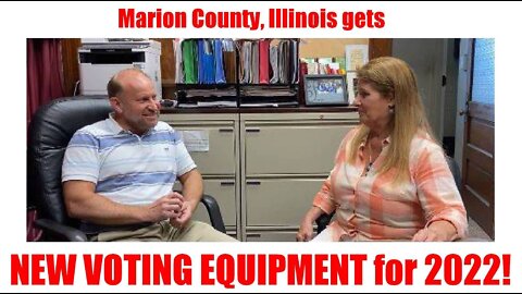 Illinois County gets NEW Voting Equipment