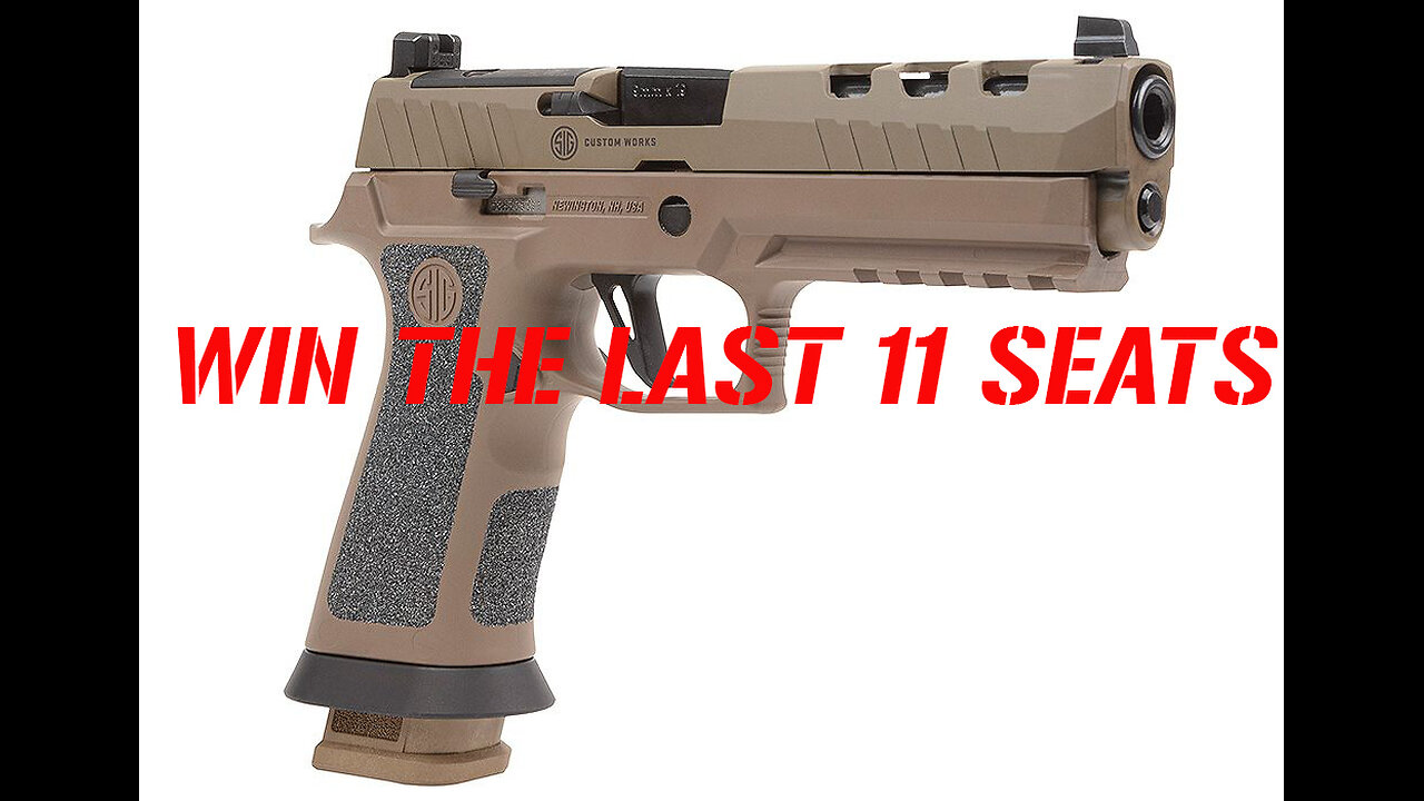 SIG Sauer P320X5 DH3 MINI #4 FOR THE LAST 11 SEATS IN THE MAIN WEBINAR