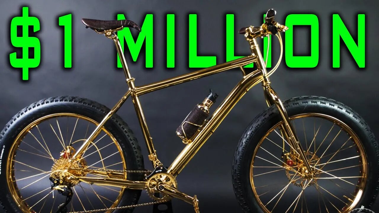 The $1 Million 24K Gold Bike