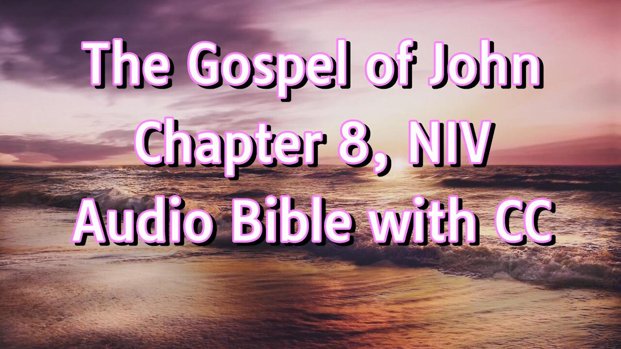 The Holy Bible - The Gospel of John Chapter 8 (Audio Bible - NIV)