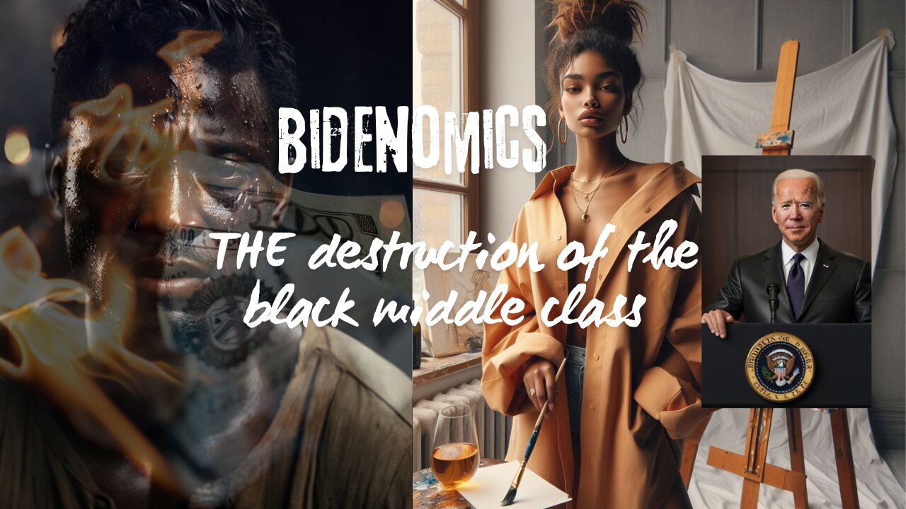 Bidenomics -Murder of the American Dream-Destruction of the Black Middle Class