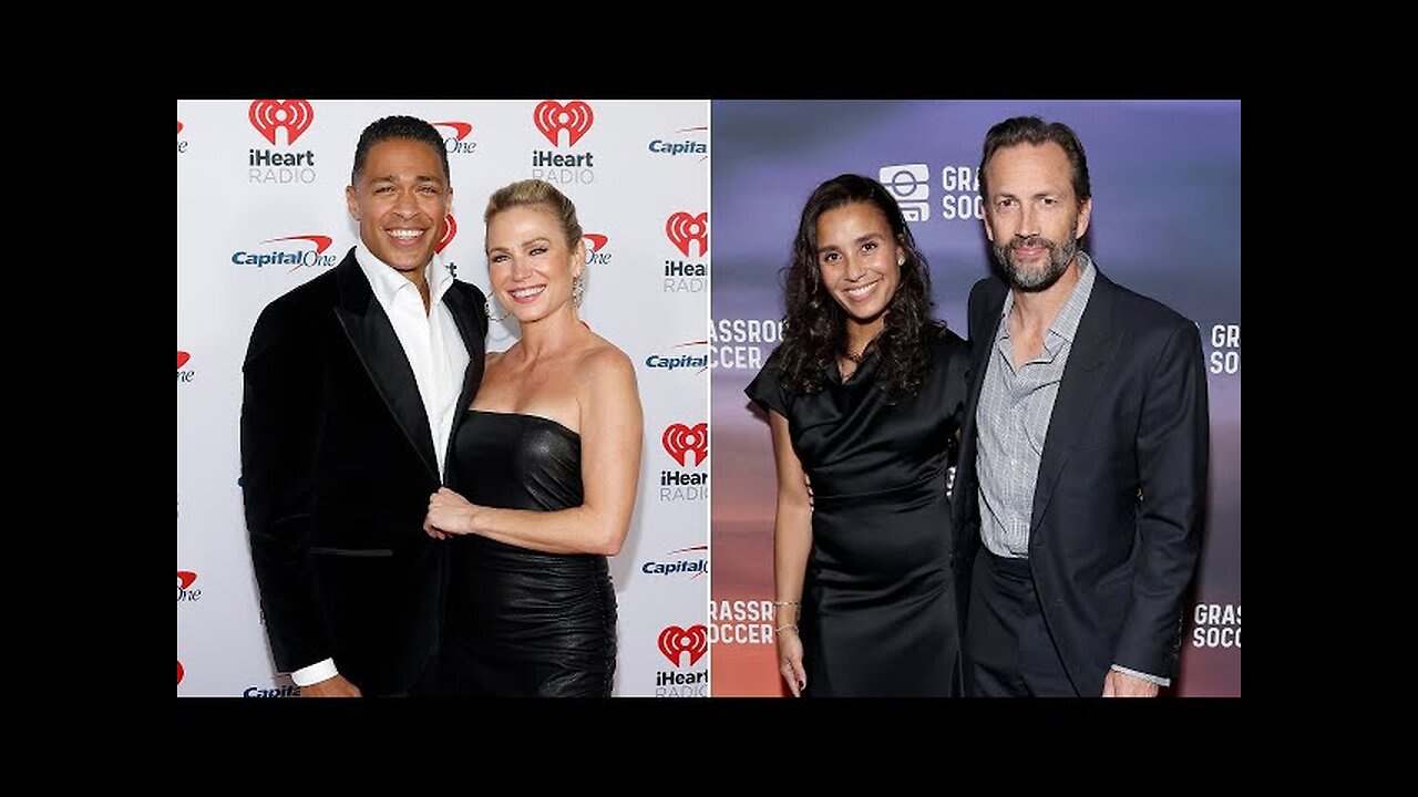 Amy Robach & T.J. Holmes' Exes Make Their Couples Red Carpet Debut One Year After Divorces