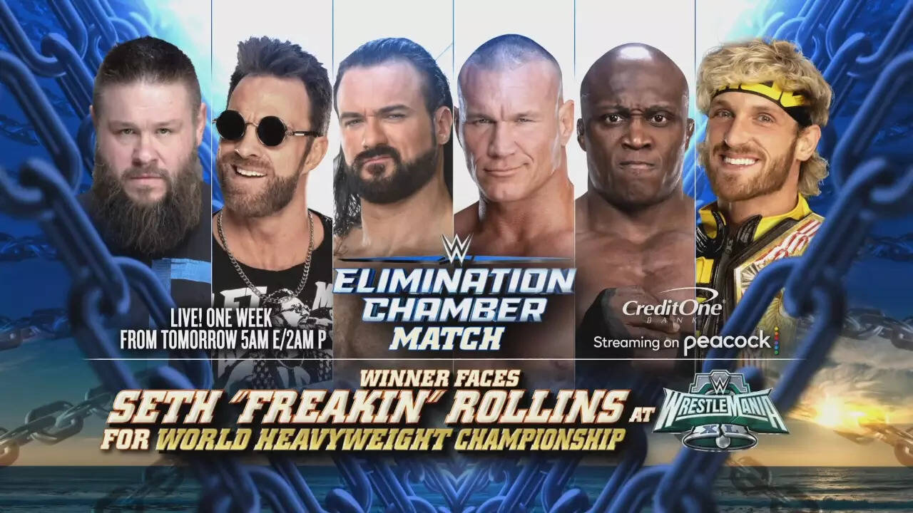 Elimination Chamber Match 2024 - Highlights