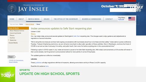 Update on high school sports